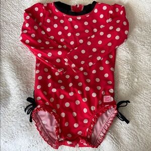 Girl’s Ruffle Butts Rashguard, 3T